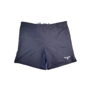 Vintage POLO SPORT Sz L Ralph Lauren swimming trunks l Spell Out USA Flag Za1-63